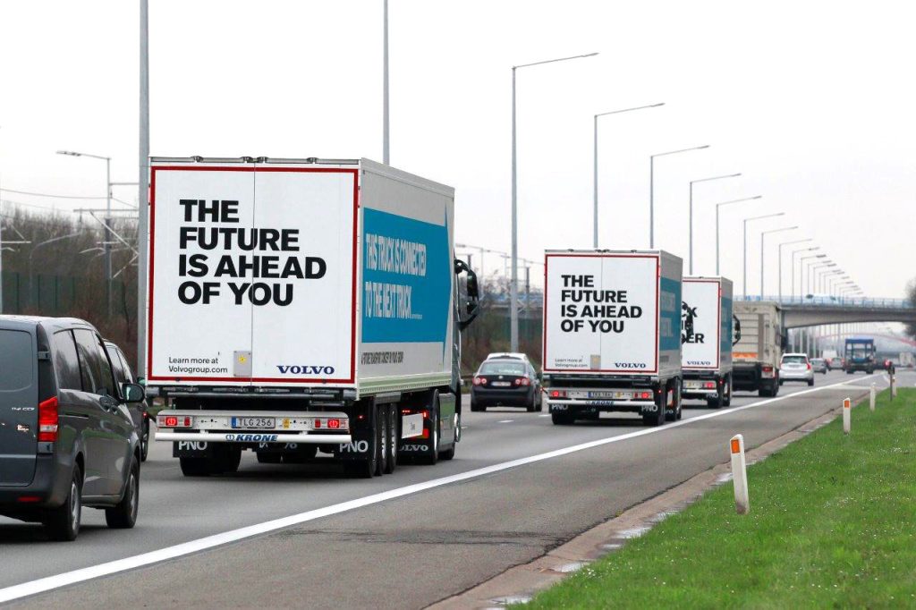 Voor het eerst zelfrijdende trucks op Belgische wegen