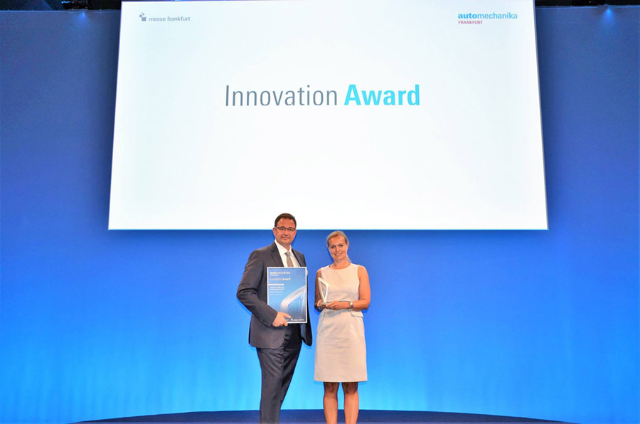 WashTec bekroond met Innovatie Award op Automechanika